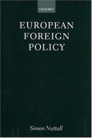 Couverture : European foreign policy