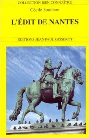 Couverture : L'Edit de Nantes