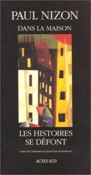 Couverture : Dans la maison les histoires se défont