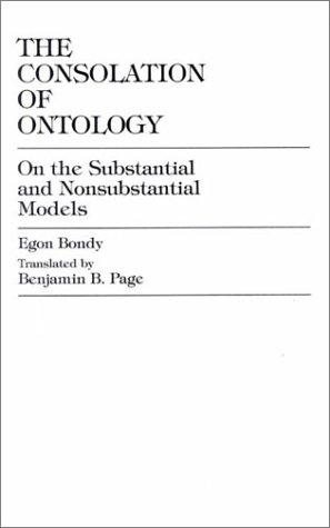 Couverture : The Consolation of Ontology