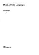Couverture : Mixed artificial languages