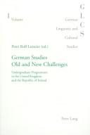 Couverture : German studies, old and new challenges