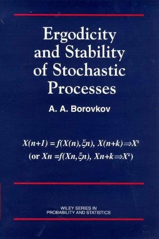 Couverture : Ergodicity and stability of stochastic processes