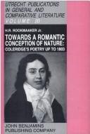Couverture : Towards a romantic conception of nature