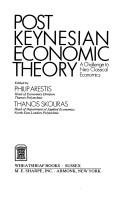 Couverture : Post Keynesian economic theory