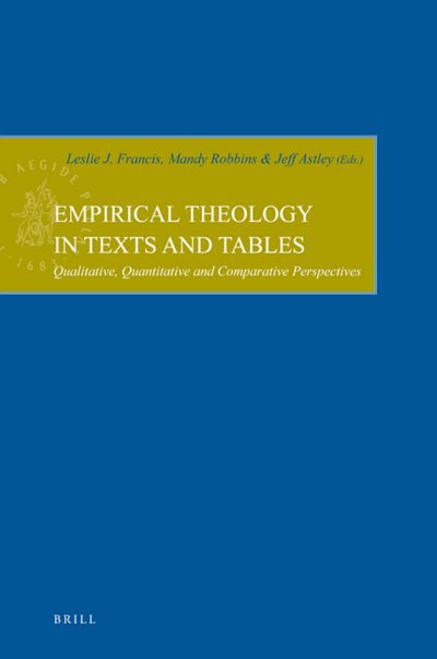 Couverture : Empirical theology in texts and tables