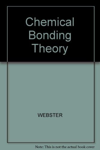 Couverture : Chemical bonding theory