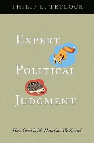 Couverture : Expert Political Judgment