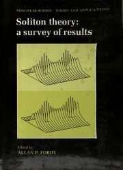 Couverture : Soliton theory