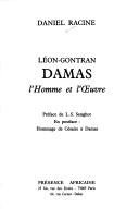 Couverture : Léon-Gontran Damas