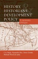Couverture : History, historians and development policy