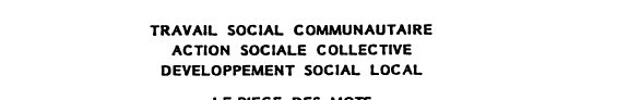Couverture : Intervention sociale d'intérêt collectif