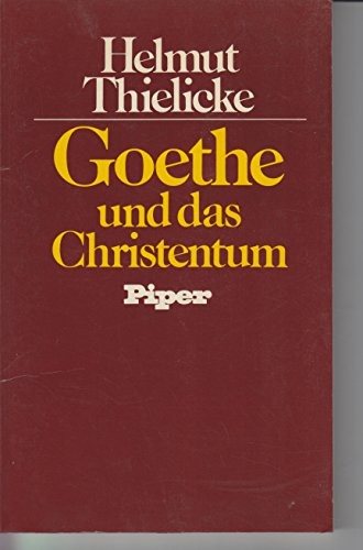 Couverture : Goethe und das Christentum