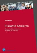 Couverture : Riskante Karrieren