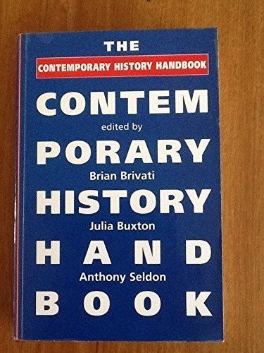 Couverture : The contemporary history handbook