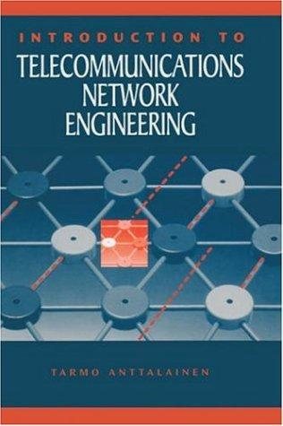 Couverture : Introduction to telecommunications network engineering