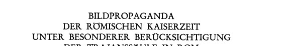 Couverture : Bildpropaganda der römischen Kaiserzeit