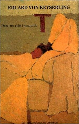Couverture : Dans un coin tranquille