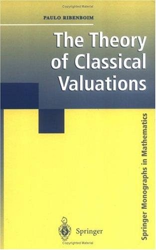 Couverture : The theory of classical valuations