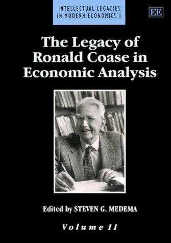 Couverture : The legacy of Ronald Coase in economic analysis