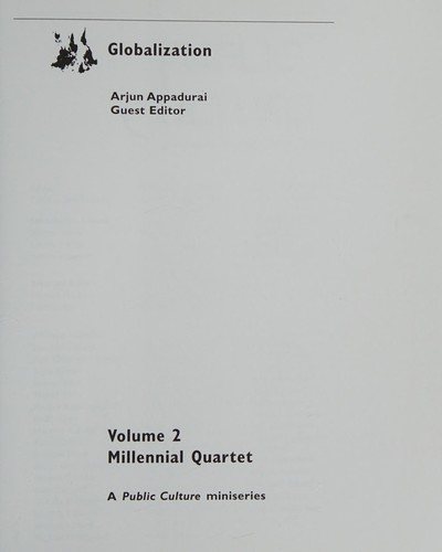 Couverture : Globalization