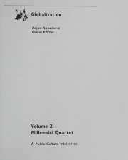 Couverture : Globalization