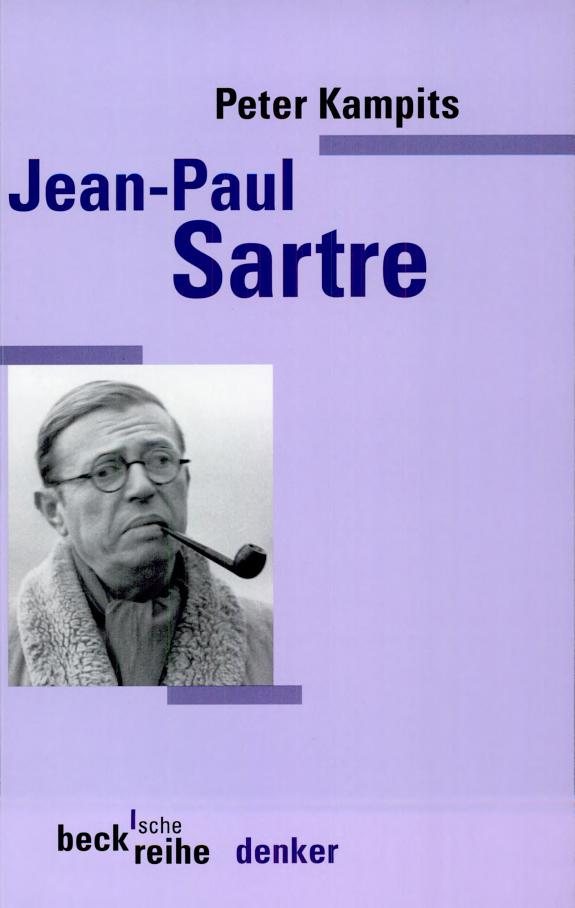 Couverture : Jean-Paul Sartre