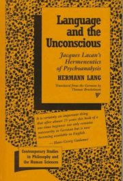 Couverture : Language and the unconscious