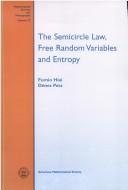Couverture : The Semicircle Law, Free Random Variables, and Entropy (Mathematical Surveys and Monographs)