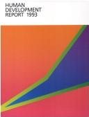 Couverture : Human Development Report 1993 (Human Development Report)