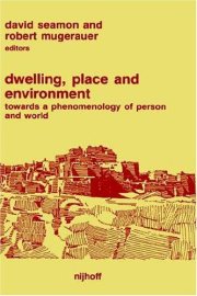 Couverture : Dwelling, place, and environment