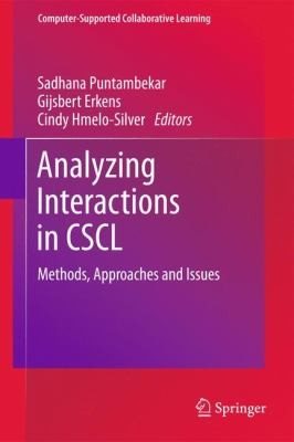 Couverture : Analyzing Interactions In Cscl Methodology Approaches And Issues