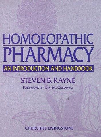 Couverture : Homeopathic Pharmacy