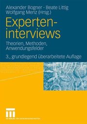 Couverture : Experteninterviews