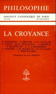 Couverture : La Croyance