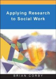 Couverture : Applying Research in Social Work