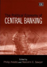 Couverture : The political economy of central banking