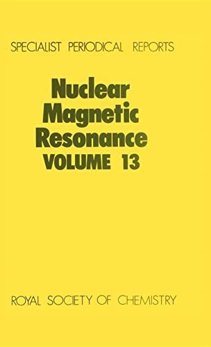 Couverture : Nuclear magnetic resonance.