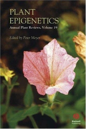 Couverture : Plant epigenetics
