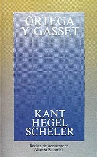 Couverture : Kant, Hegel, Scheler