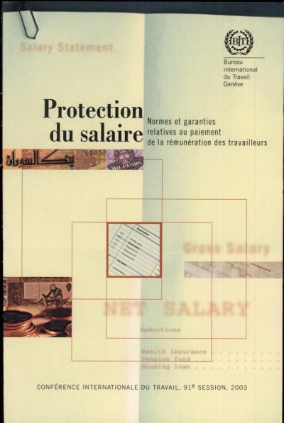 Couverture : Protection du salaire