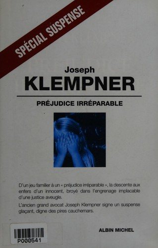 Couverture : Préjudice irréparable