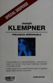 Couverture : Préjudice irréparable