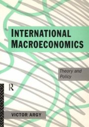 Couverture : International macroeconomics