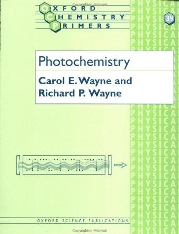 Couverture : Photochemistry (Oxford Chemistry Primers, 39)