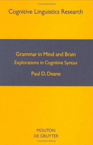Couverture : Grammar in mind and brain
