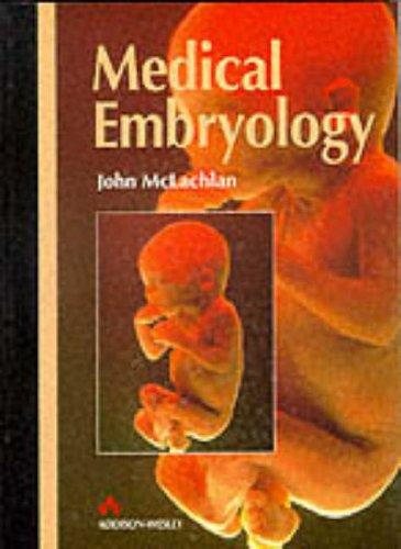 Couverture : Medical embryology