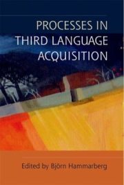 Couverture : Processes In Third Language Acquisition