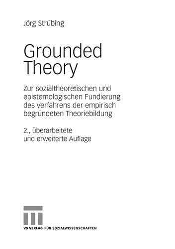 Couverture : Grounded Theory