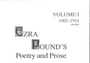 Couverture : Ezra Pound's poetry and prose